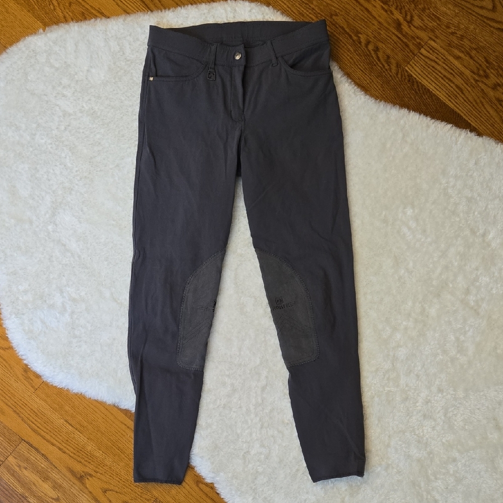 Romph Grey Equestrian Pants, Womens 28 Long, Great Condition